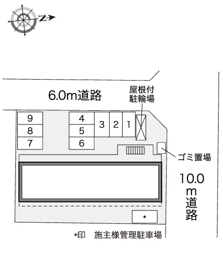 宇都宮市東宿郷３丁目 月極駐車場